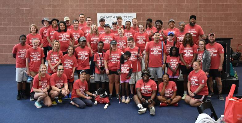 Camp Abilities Group Photo 2023