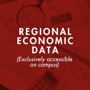 Regional Economic Data Exclusively Accessible on Campus