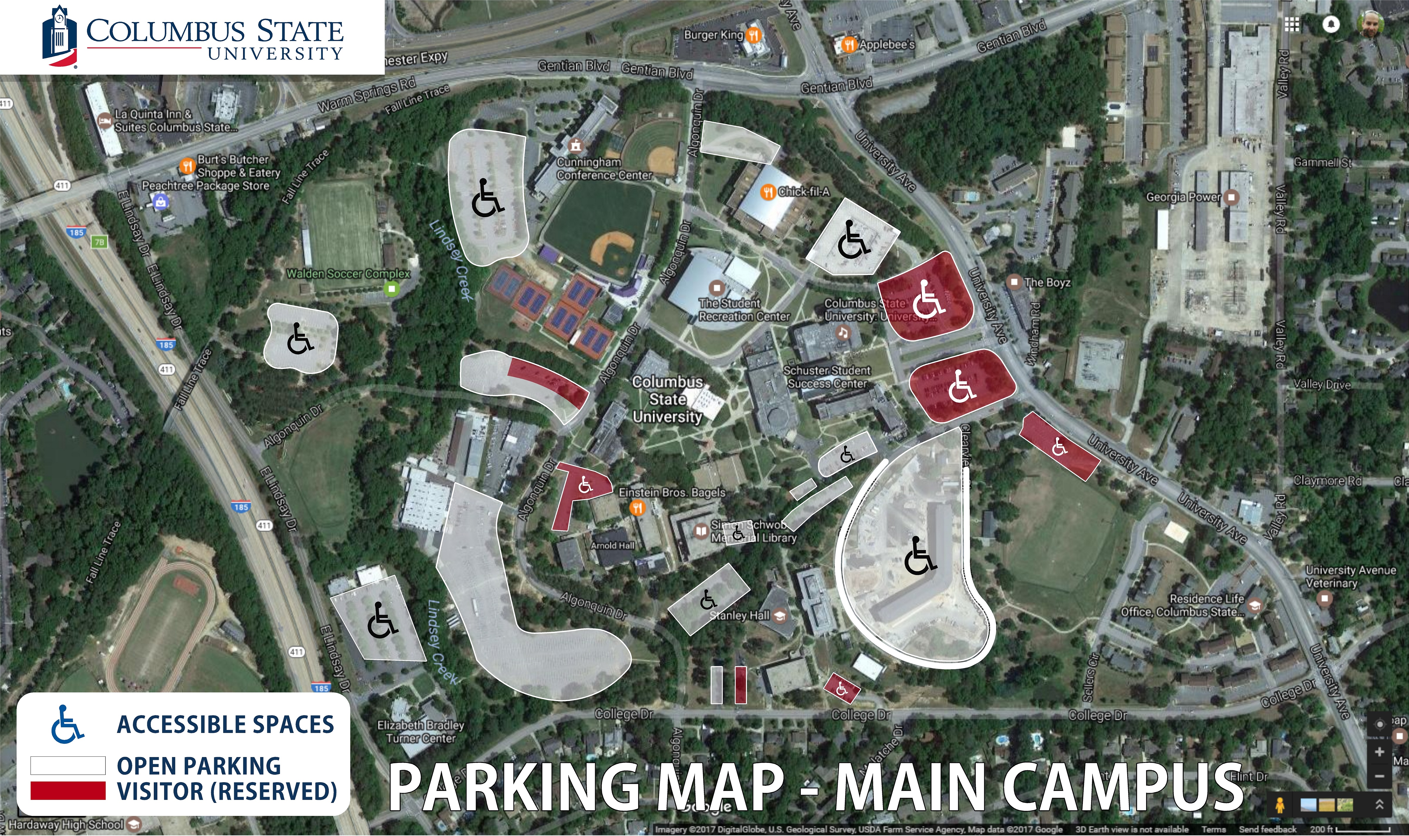 Visitor Parking Map