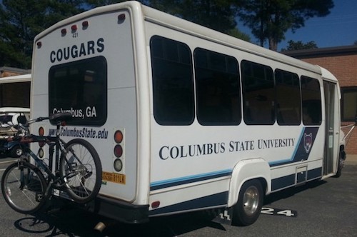 Bike Rack on a Bus